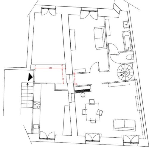 plan dun appartement architecte